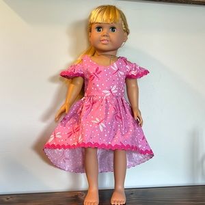 Dragonfly Dress - fits 18” doll